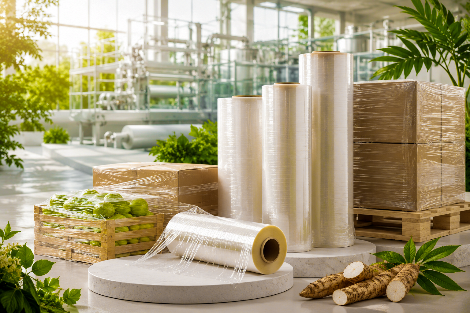 Sustainable stretch films